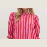 Entro - Stripe Mini Dress