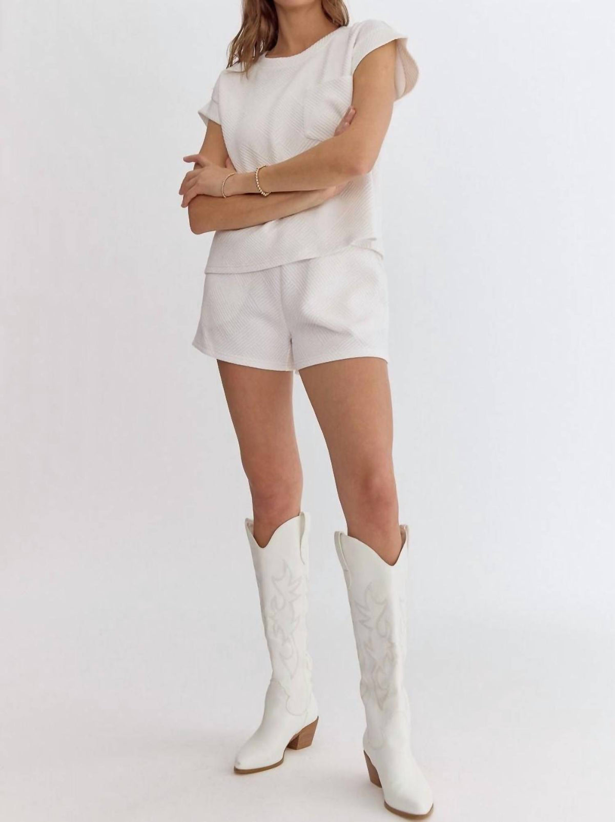 Entro - Textured Top