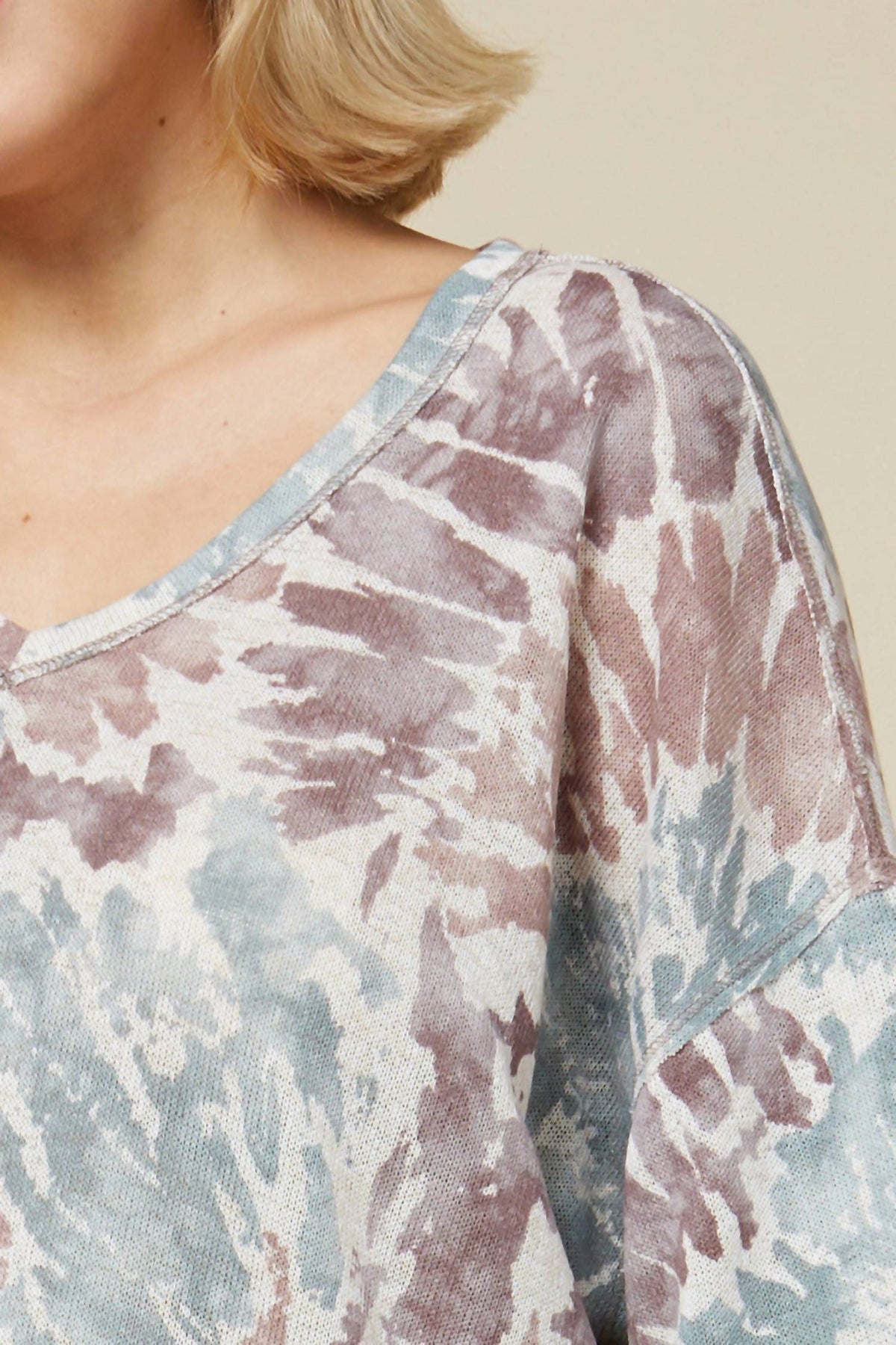 Entro - Tie Dye Starburst Top