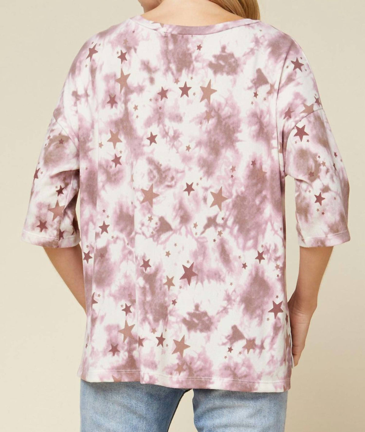Entro - Tie Dye & Stars Top