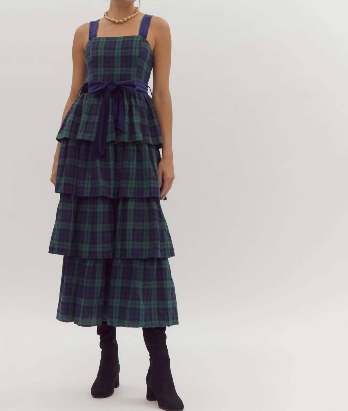 Entro - Tiered Maxi Dress