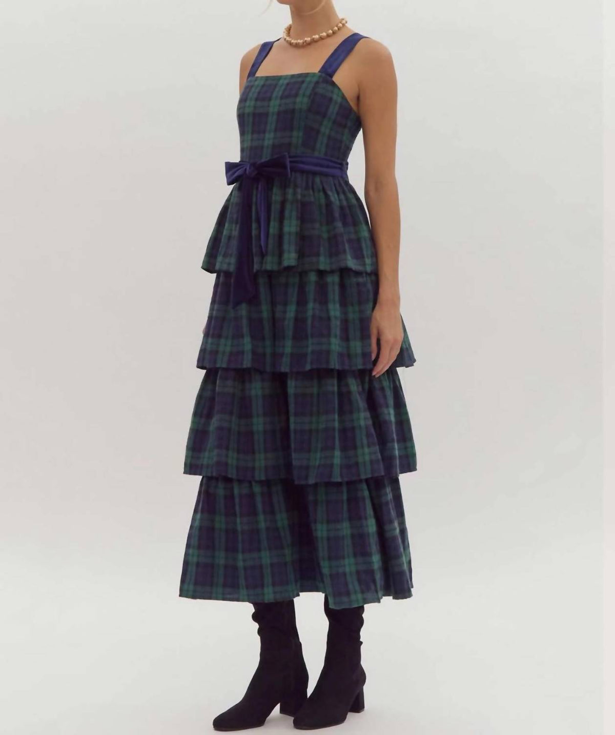 Entro - Tiered Maxi Dress