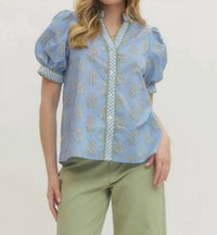 Entro - Wildflowers Bloom Blouse