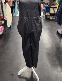 Entro - Women's Pleather Overalls