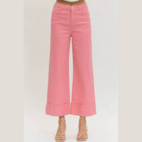 Entro - Woven Ankle Pants