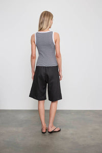 Enza Costa - COTTON MINI STRIPE TANK