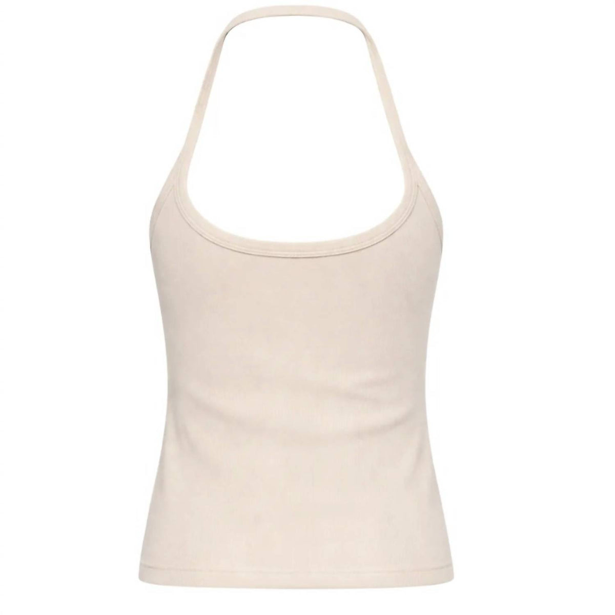 Enza Costa - COTTON RIB HALTER TOP