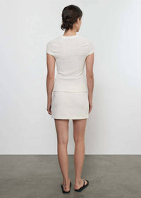Enza Costa - Crepe City Skirt - clothing - mini - mini - skirts