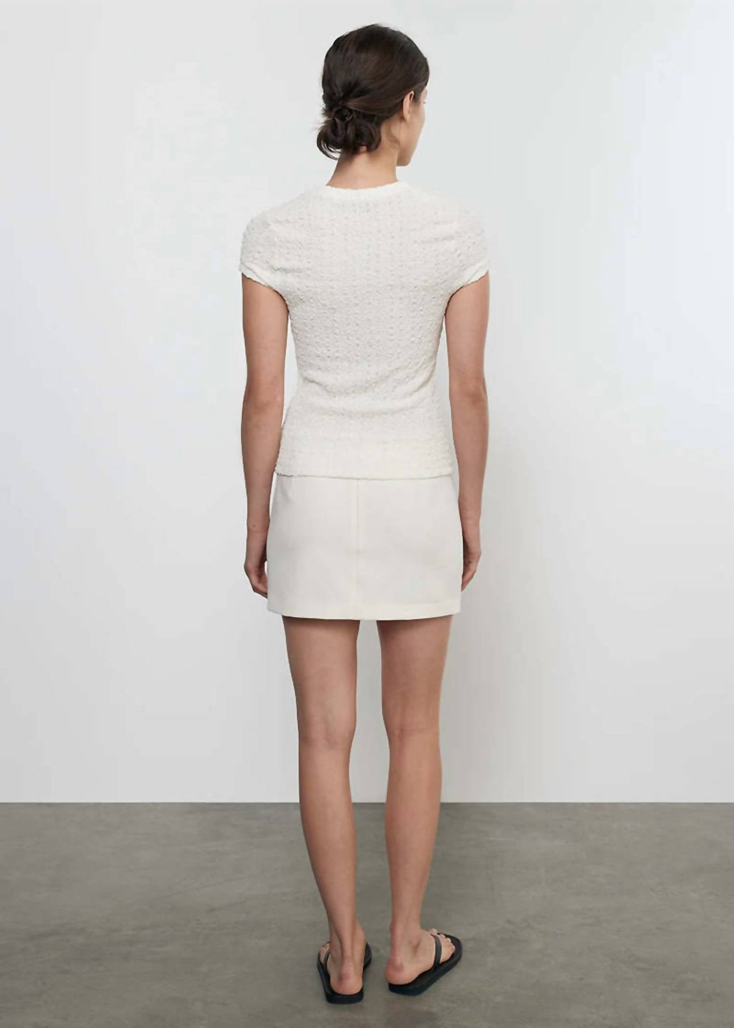 Enza Costa - Crepe City Skirt - clothing - mini - mini - skirts