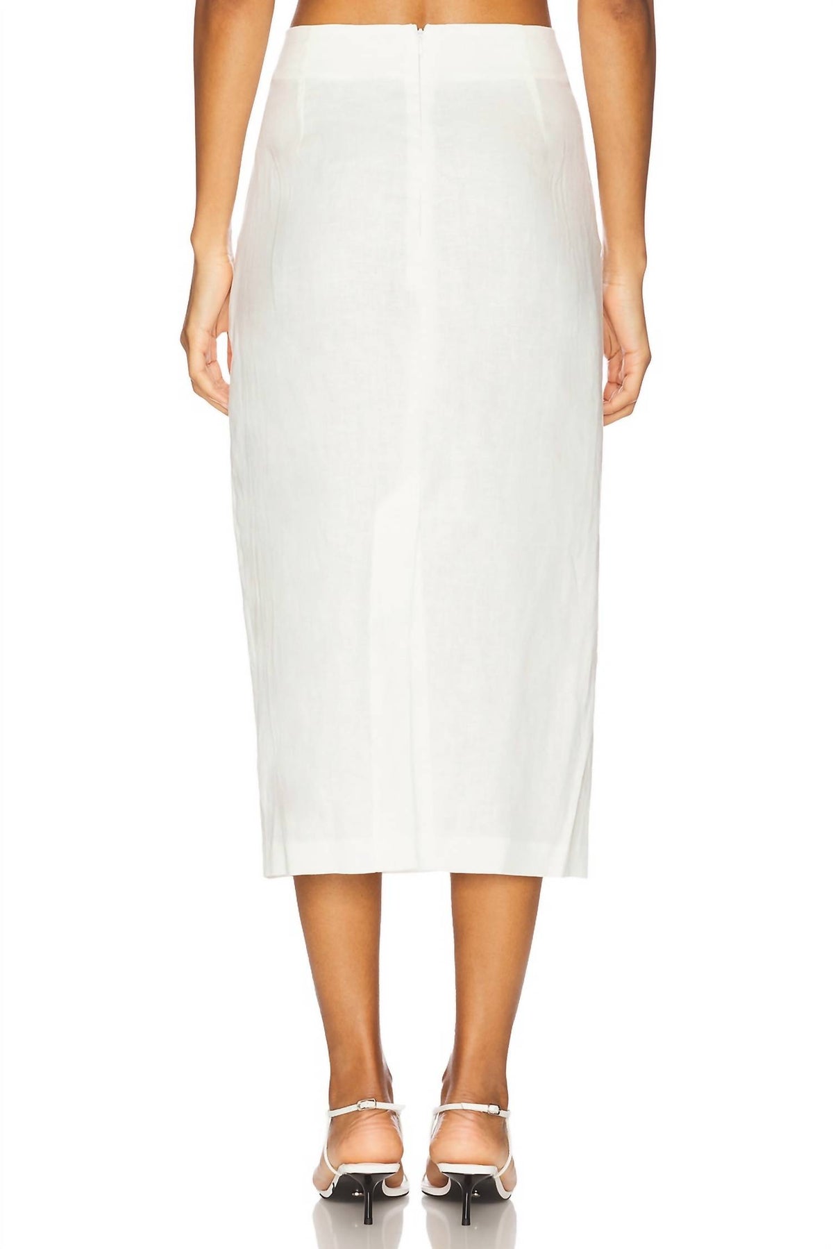 Enza Costa - Linen Pencil Skirt