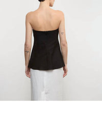 Enza Costa - Linen Strapless Tunic Top