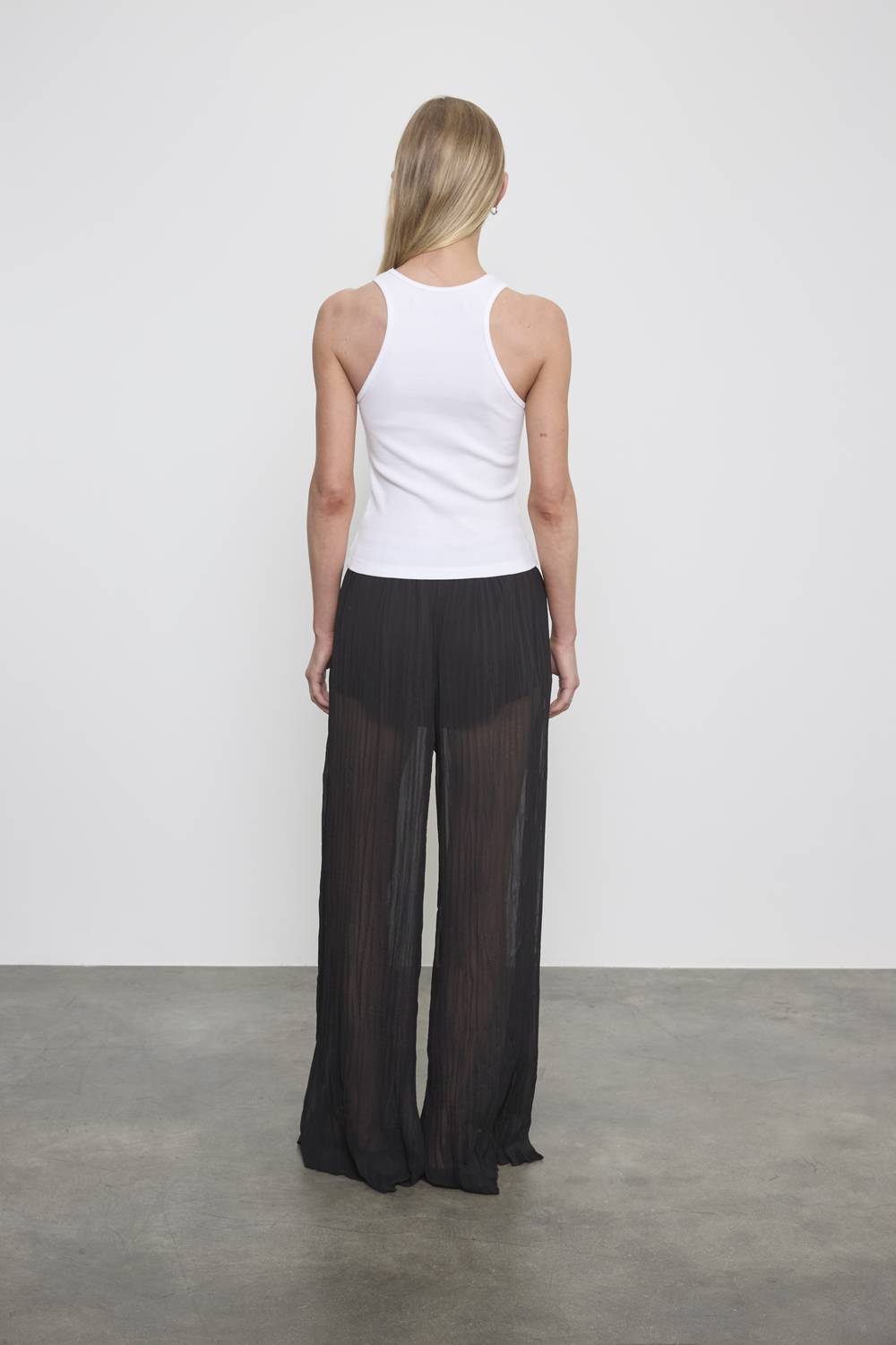 Enza Costa - PLISSE PALAZZO PANT