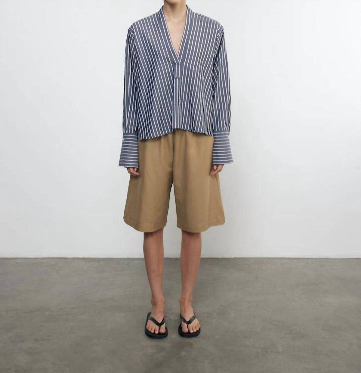 Enza Costa - Poplin Mariner Shirt
