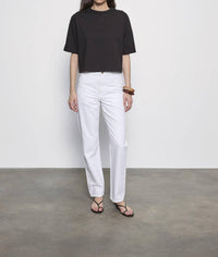 Enza Costa - Short Sleeve Supima Structured Tee