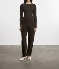 Enza Costa - SILK KNIT CREW TEE