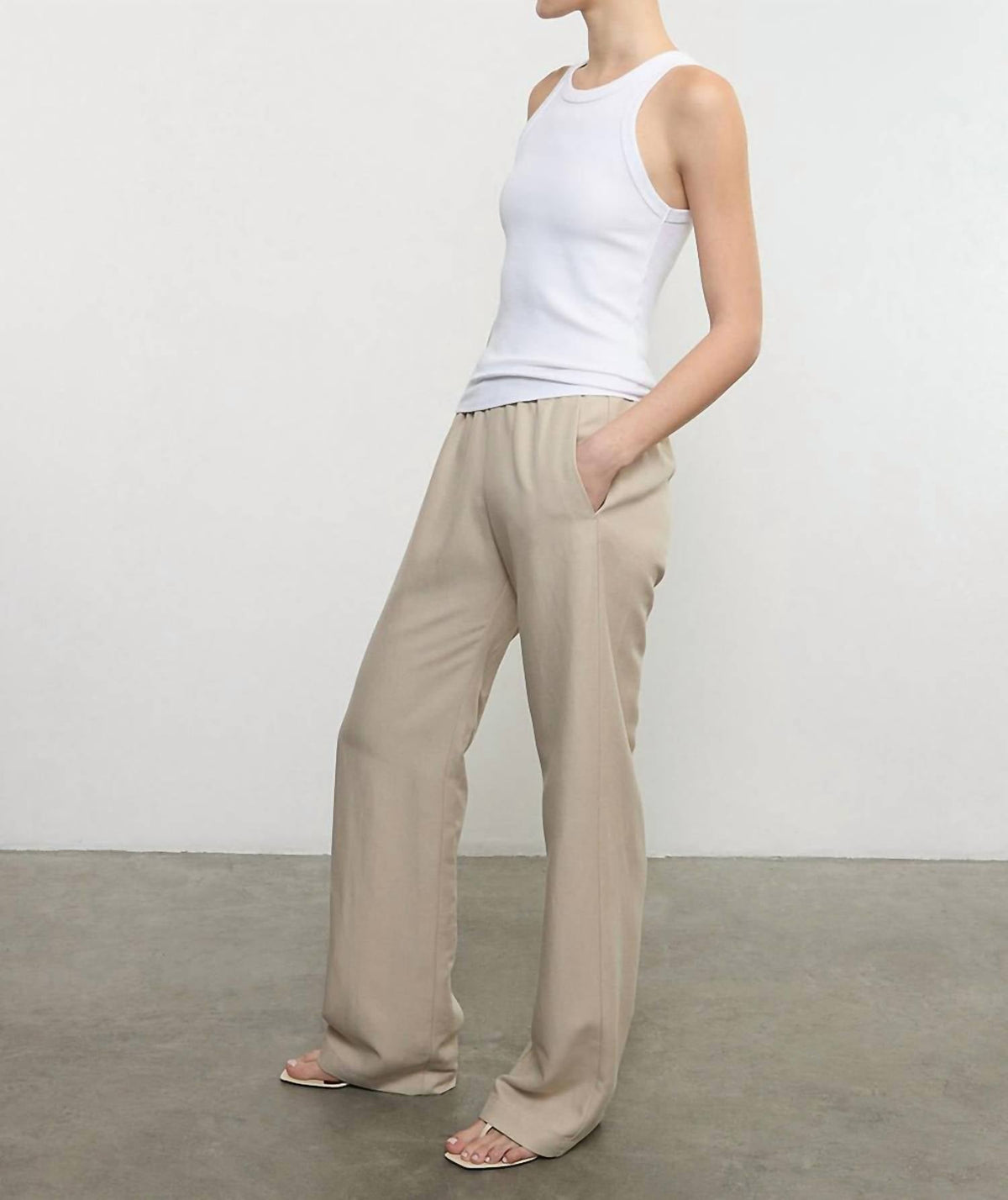 Enza Costa - Twill Everywhere Straight Leg Pants