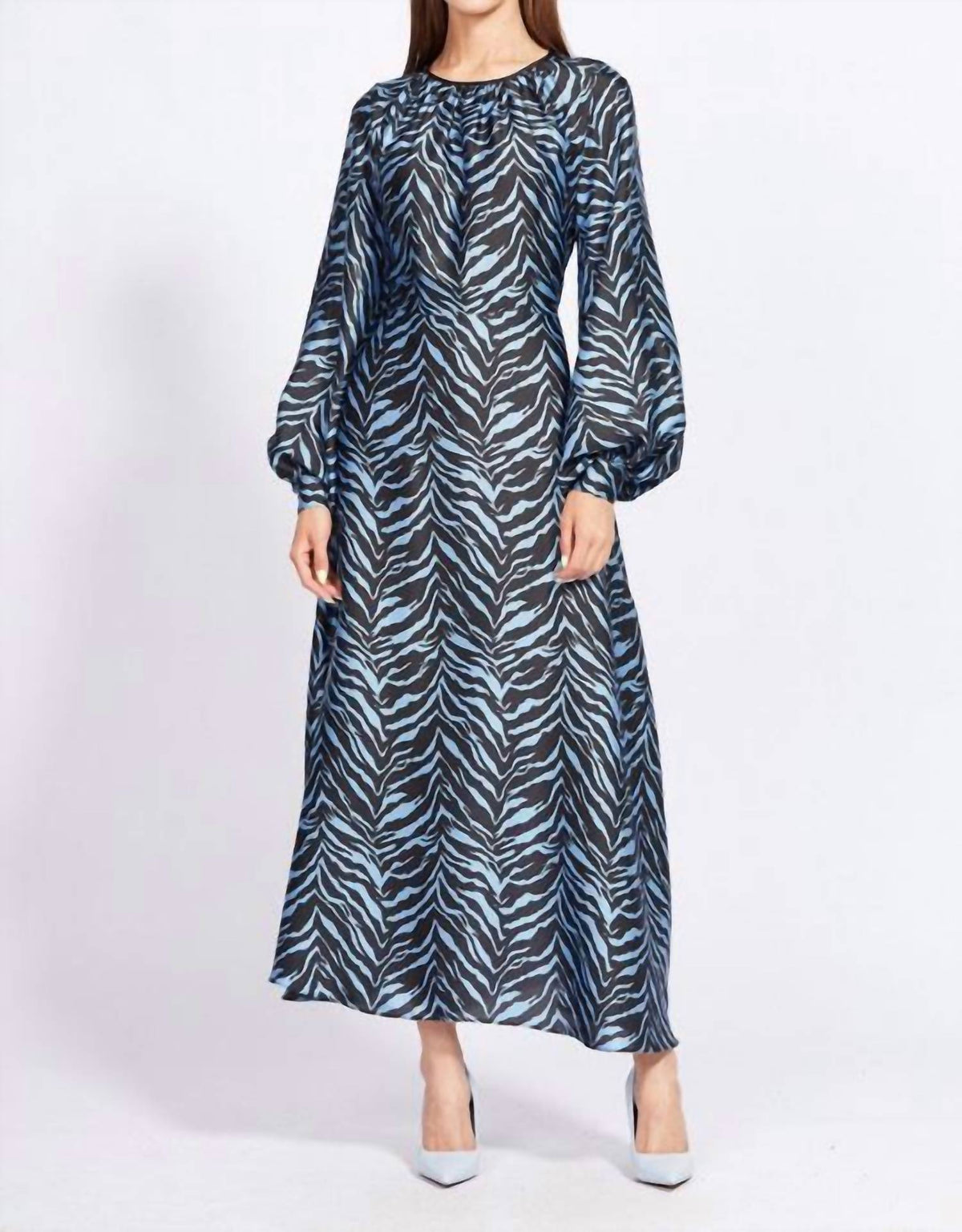 Eola - Satin Midi Dress
