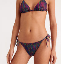 Eres - Reflet Thin Briefs Bikini Bottom - bikinis - blue - clothing