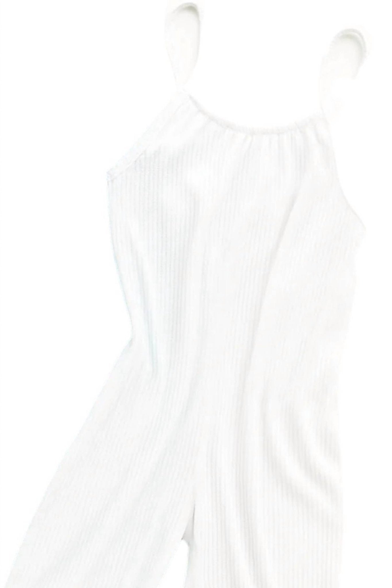 Erge - Women's Ribbed Romper - clothing - jumpsuits - pants