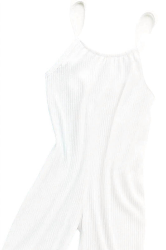 Erge - Women's Ribbed Romper - clothing - jumpsuits - pants