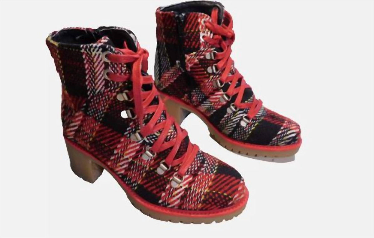 Eric Michael - WOMEN INDIGO LACE UP BOOTS
