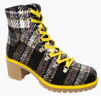Eric Michael - WOMEN INDIGO LACE UP BOOTS