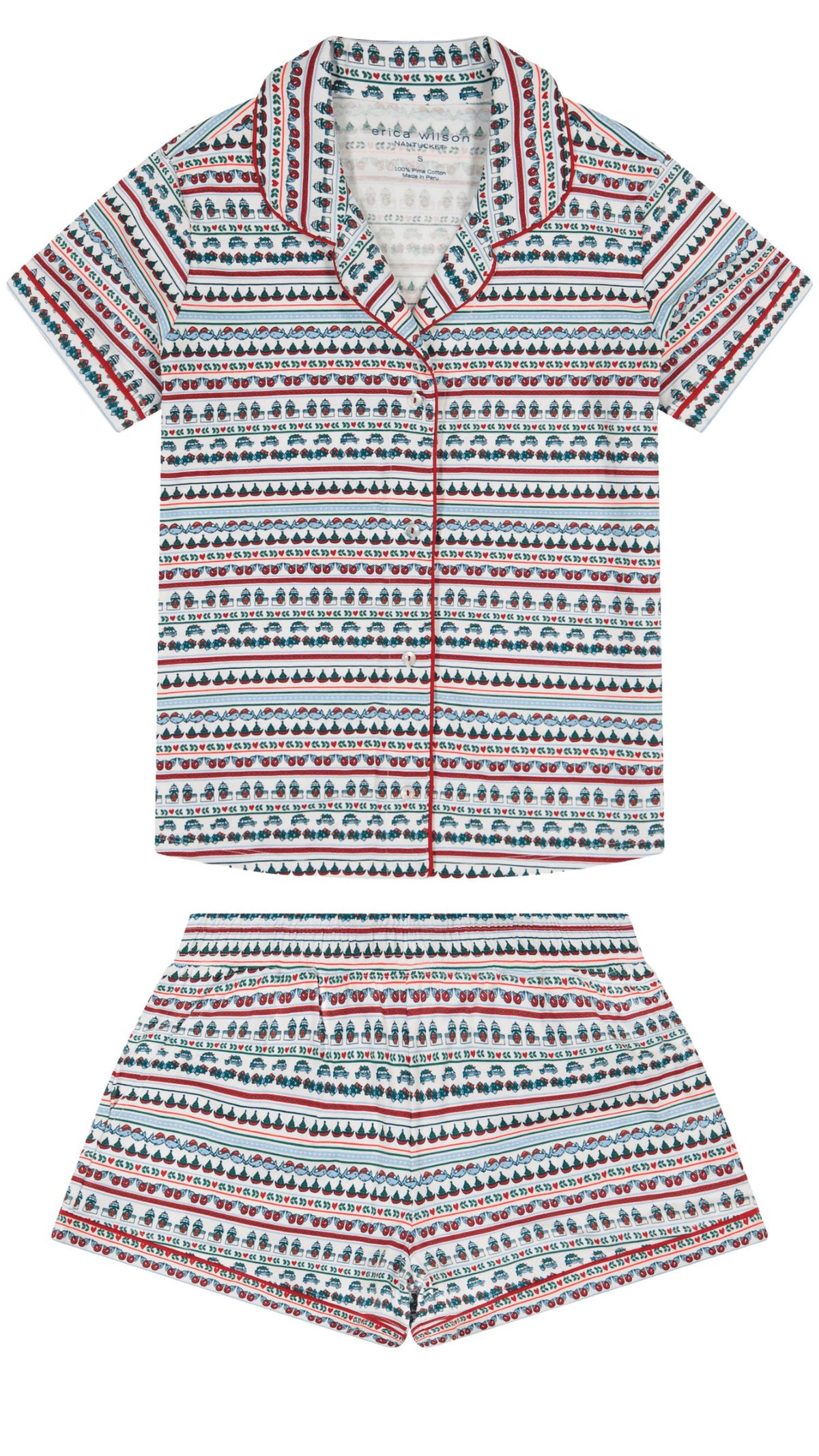 Erica Wilson - Short Pajama Set