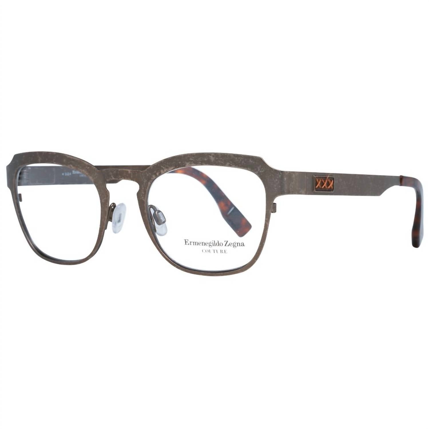 Ermenegildo Zegna - Men's Optical Frames - accessories - brown - eyeglasses