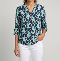 Escapada - Zoe Seahorse Blouse