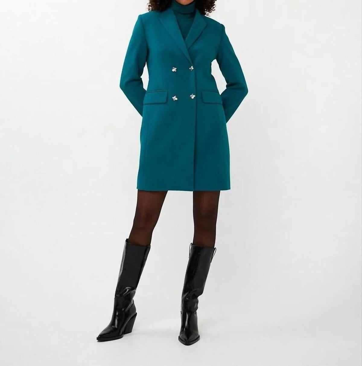 Esqualo - Bartha Basic City Blazer Dress