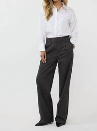 Esqualo - Pinstripe trousers