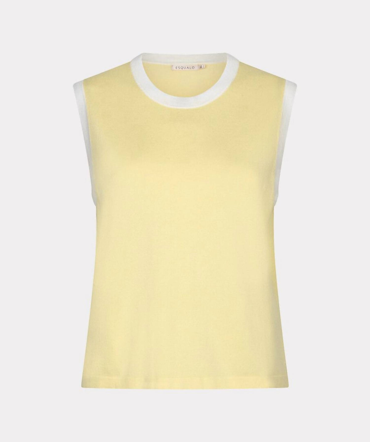 Esqualo - Rib Knit Top
