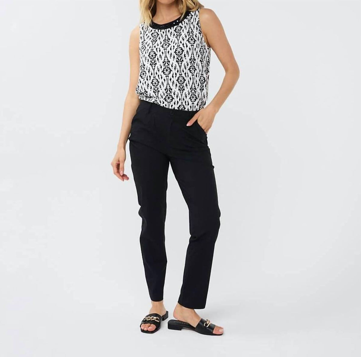 Esqualo - Sparkle Design Top