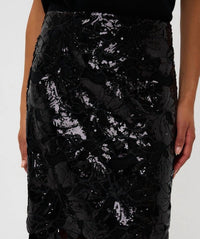 Esqualo - Sunisa Sequin Midi Skirt