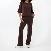 Esqualo - Twisted Sleeve Modal Sweater