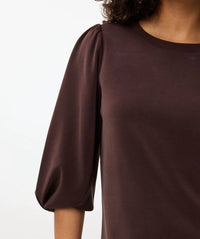 Esqualo - Twisted Sleeve Modal Sweater