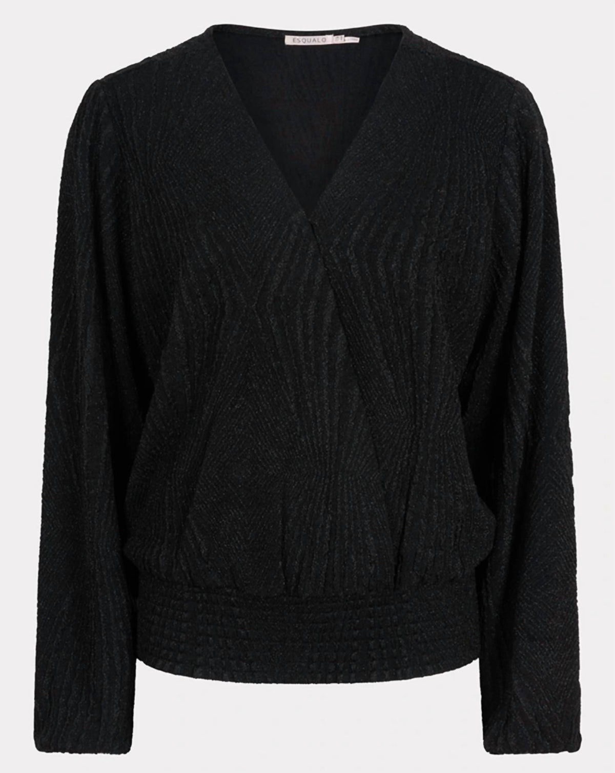 Esqualo - V neck pullover blouse
