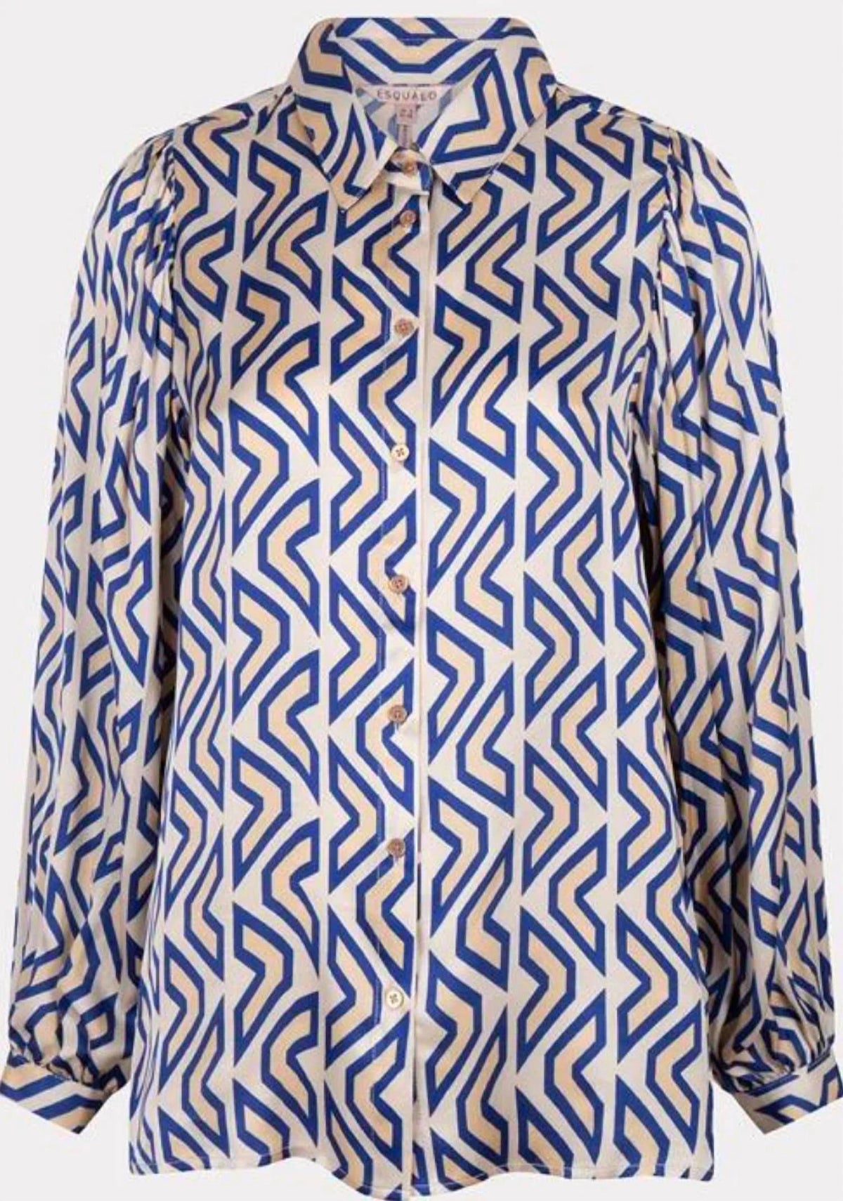 Esqualo - Women's Utopia Graphic Basic Blouse