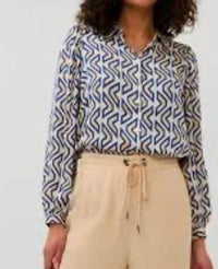 Esqualo - Women's Utopia Graphic Basic Blouse