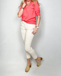 Esqualo - Zebra Trousers - animal - beige - clothing