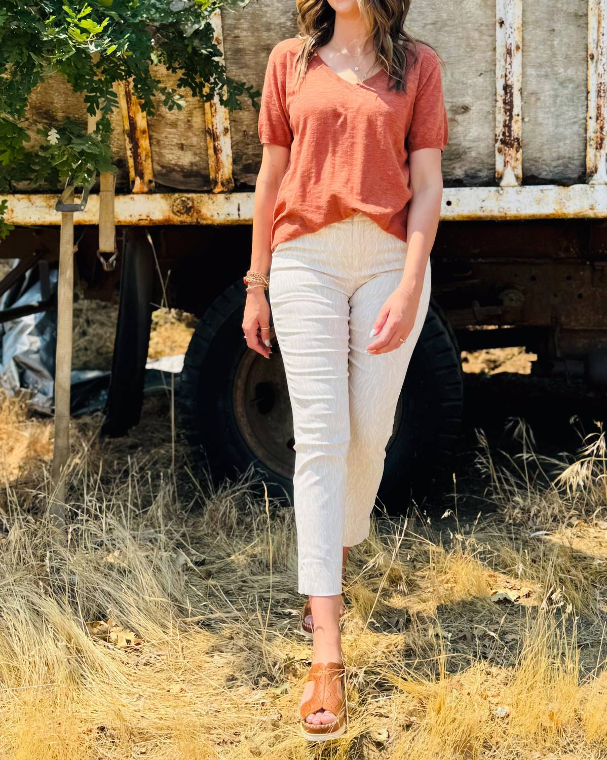 Esqualo - Zebra Trousers - animal - beige - clothing