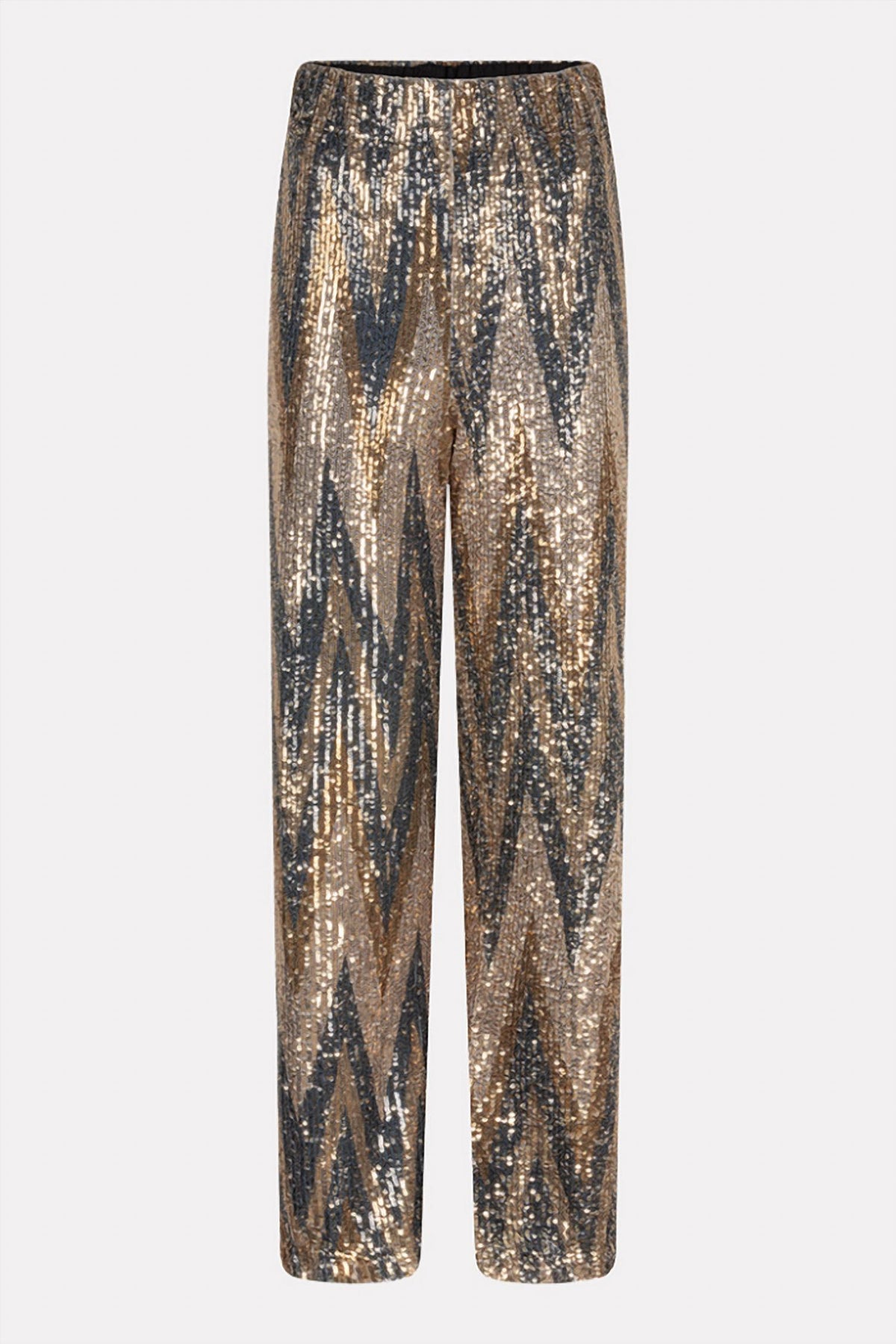 Esqualo - Zigzag Sequin Pants