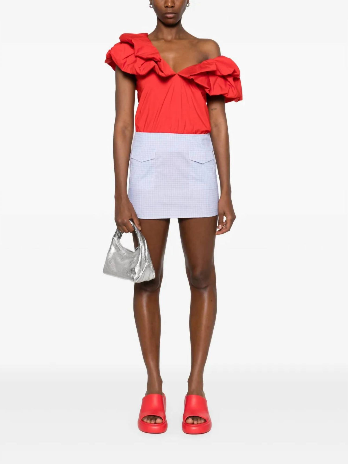 Essentiel Antwerp - Hillary V-neck Bodysuit