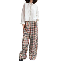 Essentiel Antwerp - Cotton Shirt With Embellished Button Placket - button - down - shirts - clothing - cotton