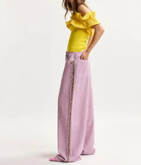 Essentiel Antwerp - Jeeper Studded Wide Leg Pants