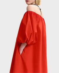 Essentiel Antwerp - Off Shoulder Midi Dress - clothing - dresses - midi