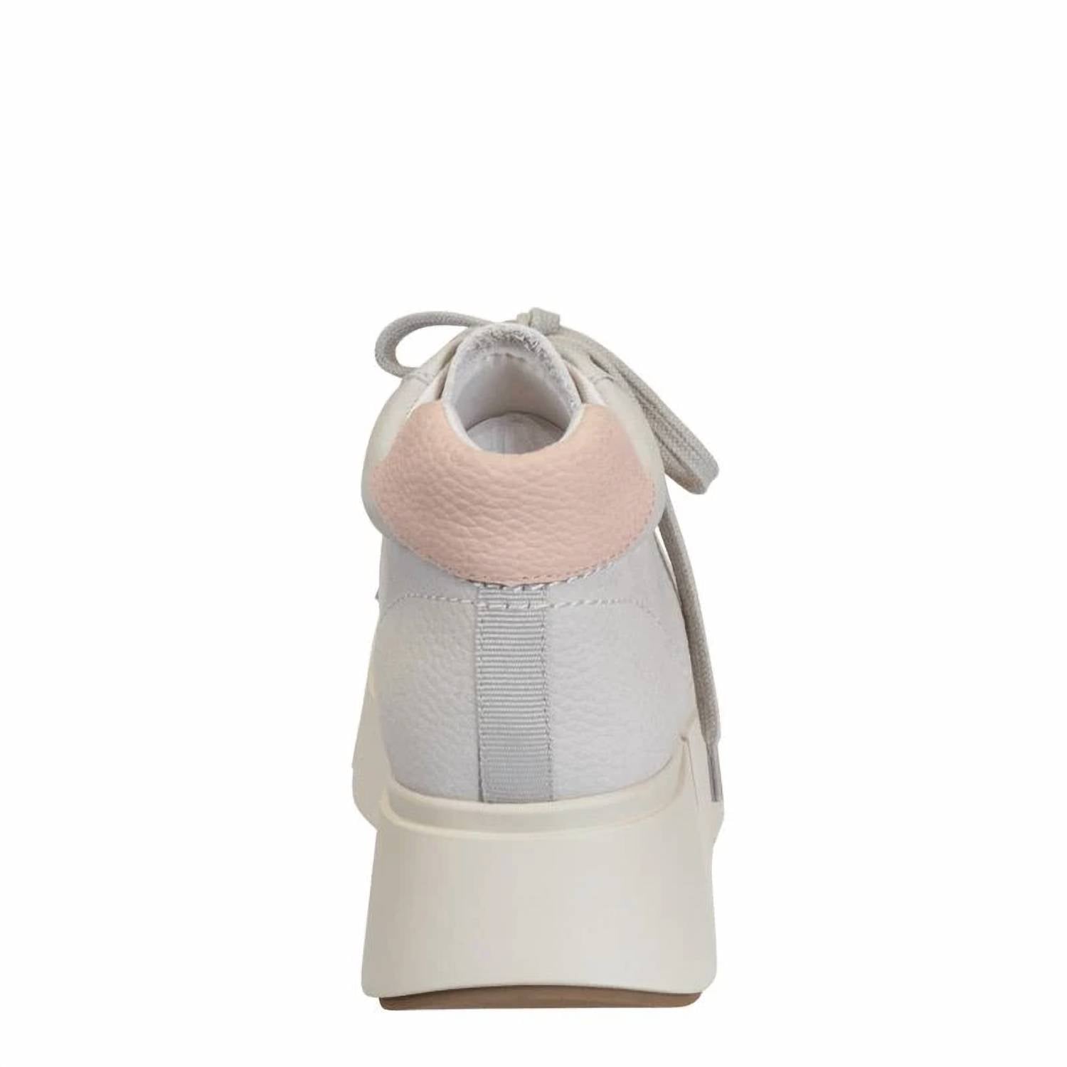 Essex Classics - Women's Platform High Top Sneakers - shoes - sneakers - white
