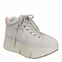 Essex Classics - Women's Platform High Top Sneakers - shoes - sneakers - white