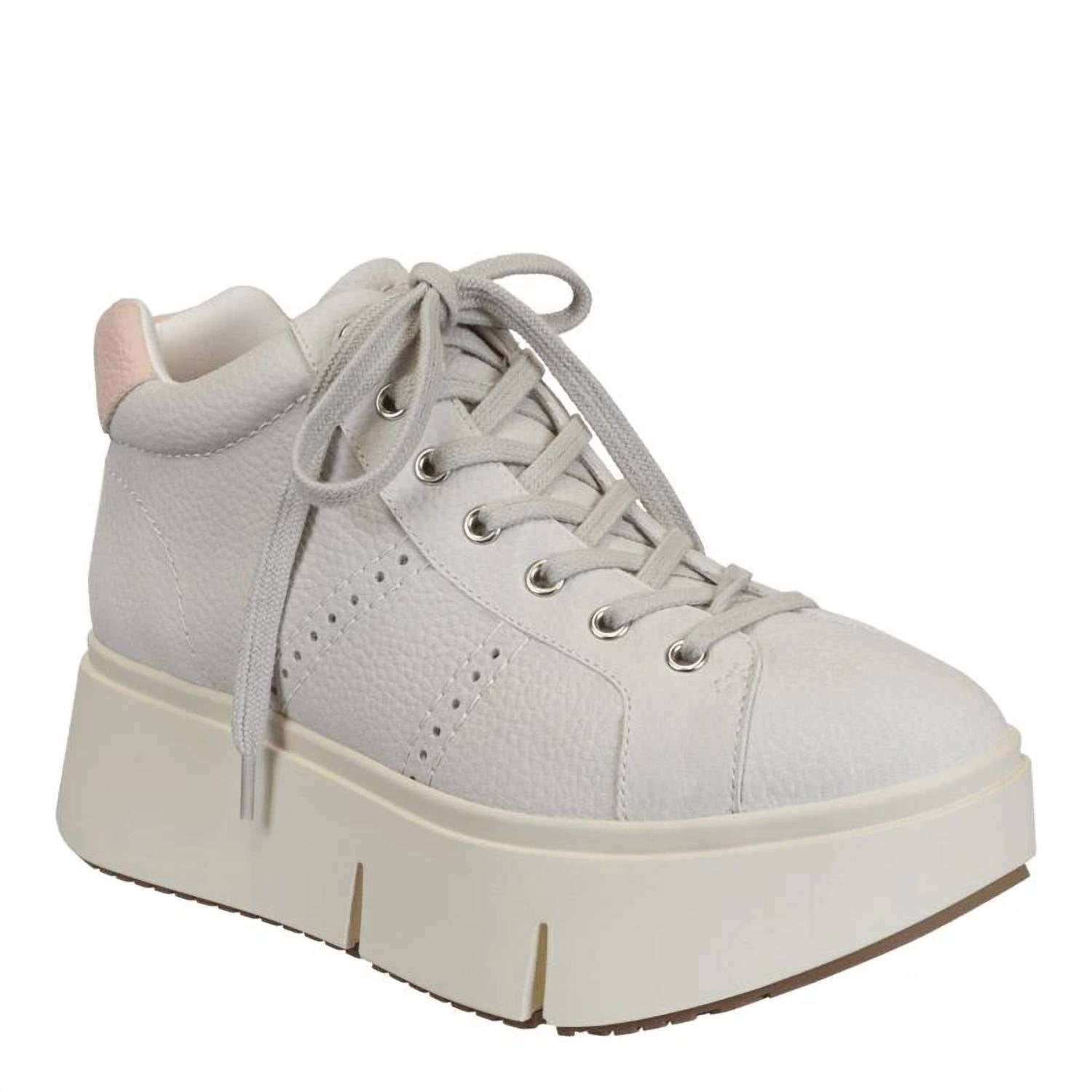 Essex Classics - Women's Platform High Top Sneakers - shoes - sneakers - white
