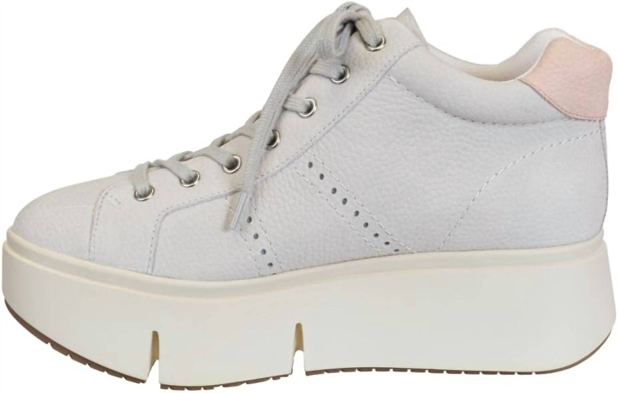 Essex Classics - Women's Platform High Top Sneakers - shoes - sneakers - white